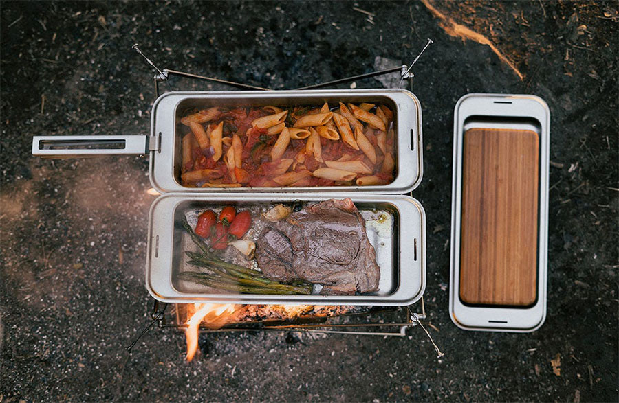 Wolf & Grizzly Cook Set Compact Cookware Kit