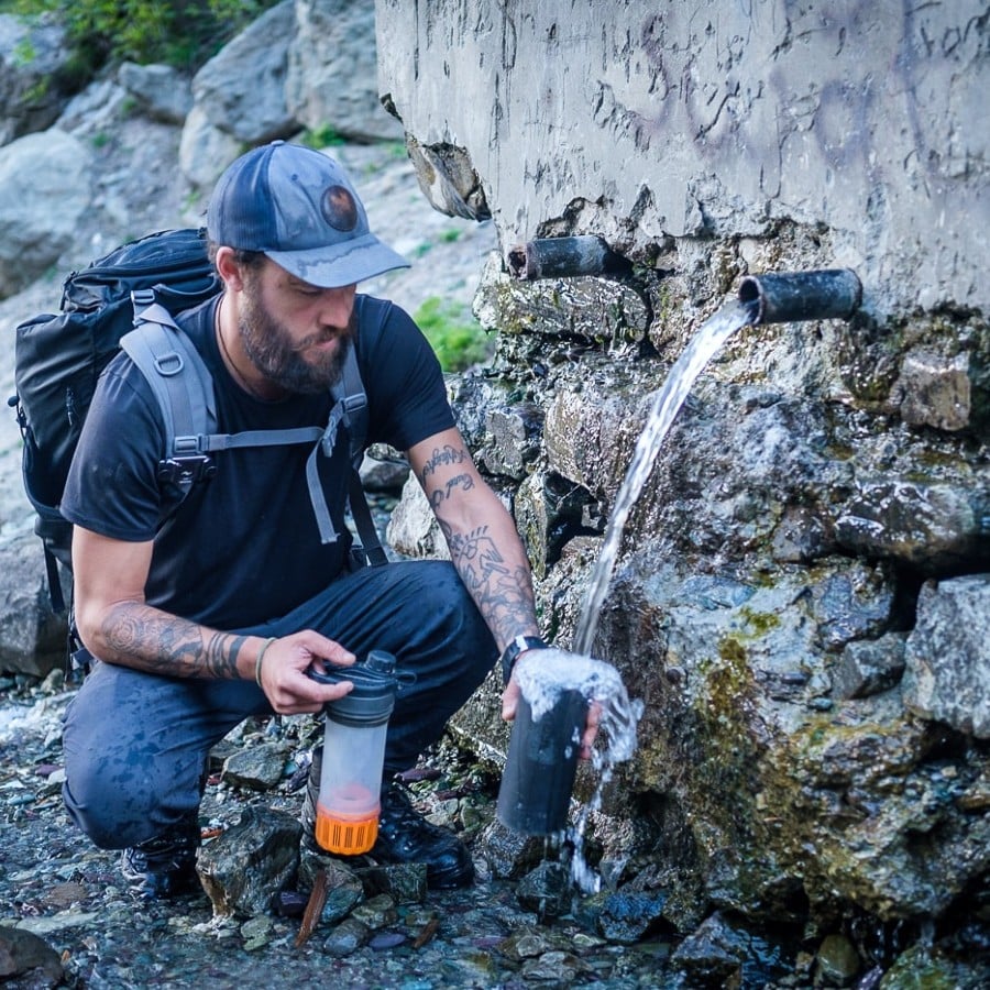 Grayl UltraPress Travel Water Purifier Bottle