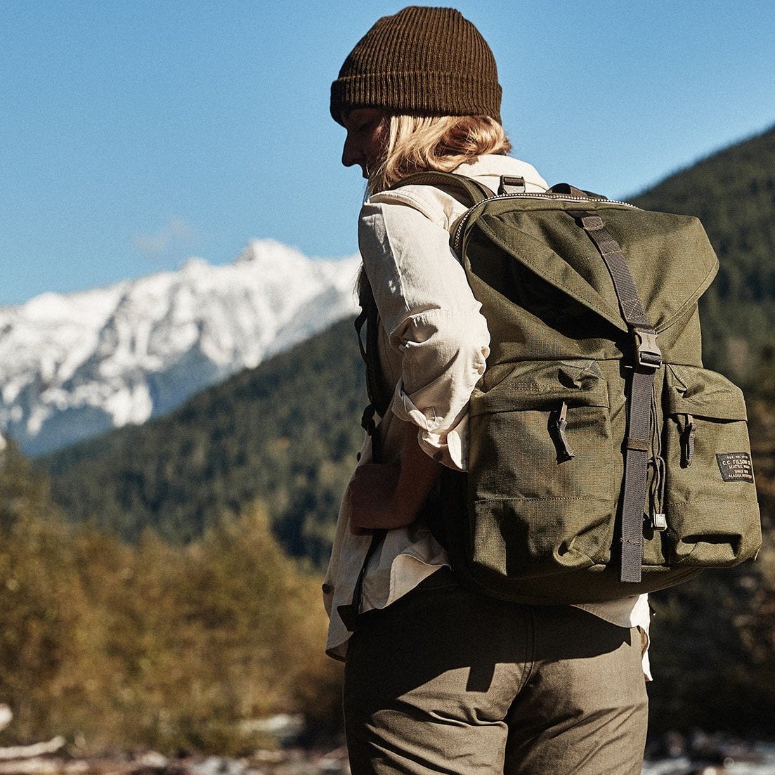 Filson Ripstop Nylon Water-Resistant Backpack