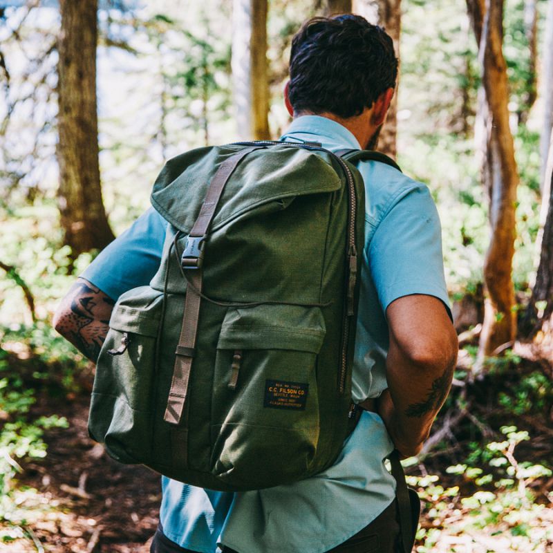 Filson Ripstop Nylon Water-Resistant Backpack