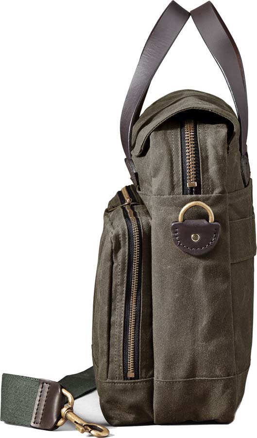 Filson 24-Hour Tin Cloth Water Resist Crossbody  Briefcase