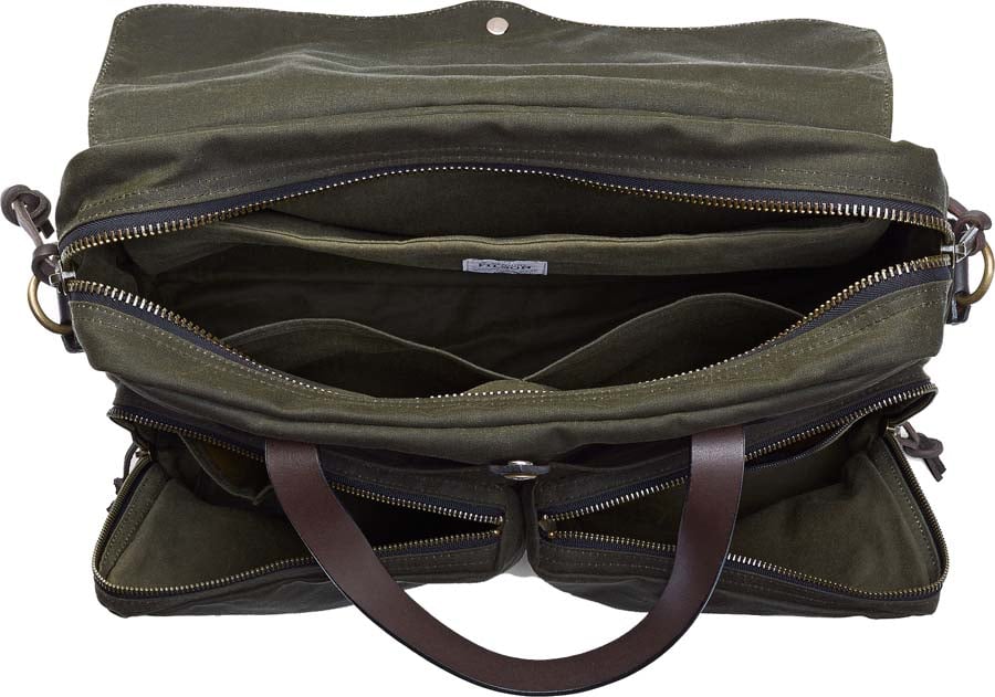 Filson 24-Hour Tin Cloth Water Resist Crossbody  Briefcase