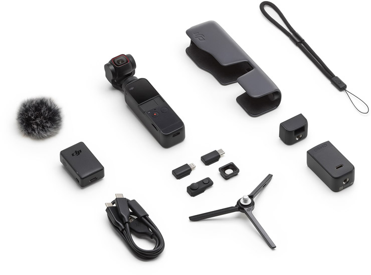 DJI Pocket 2 4K Video, Handheld 3 Axis Gimbal