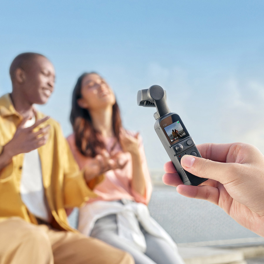 DJI Pocket 2 4K Video, Handheld 3 Axis Gimbal