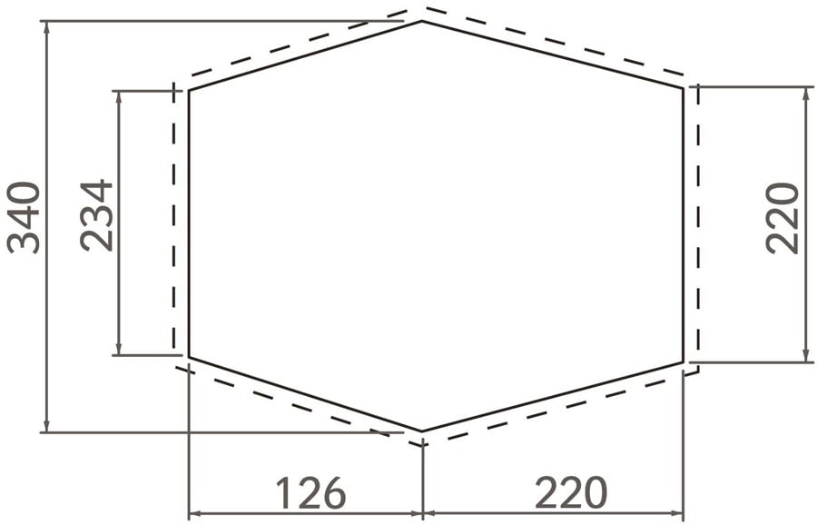 Vaude Drive Van Tent Footprint Tent Groundsheet