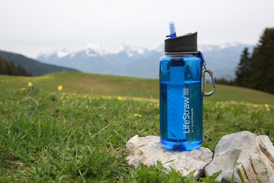 Lifestraw Go Tritan Renew Travel Water Filter Bottle