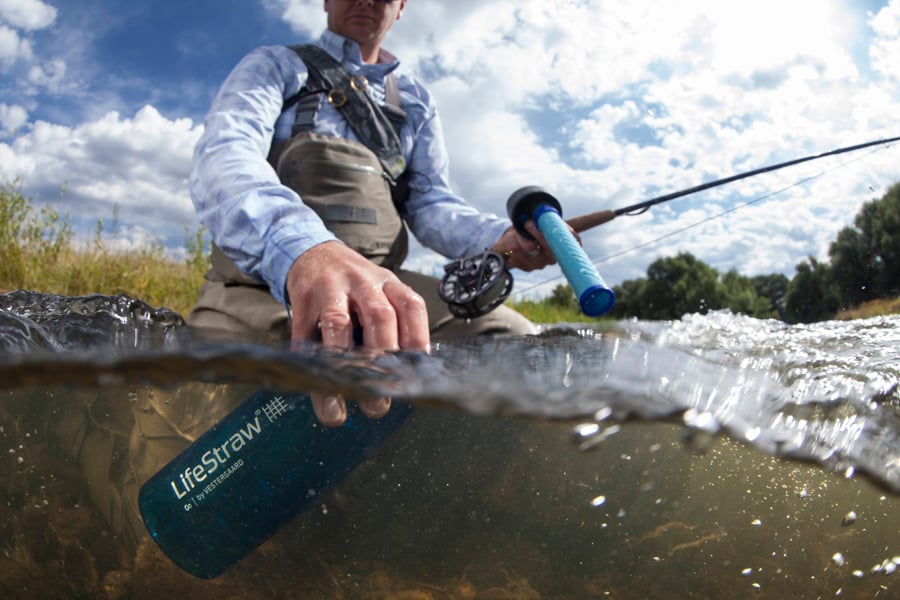 Lifestraw Go Tritan Renew Travel Water Filter Bottle