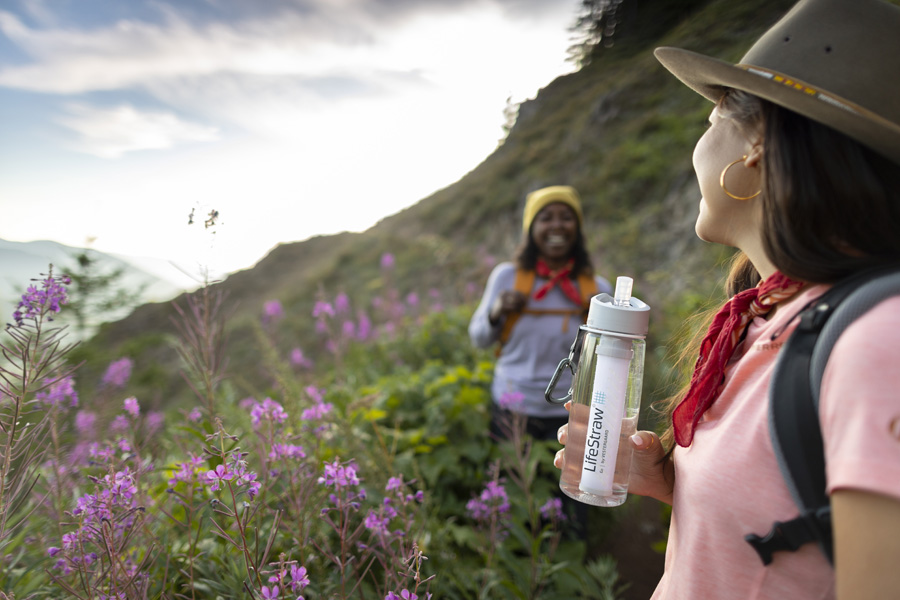 Lifestraw Go Tritan Renew Travel Water Filter Bottle