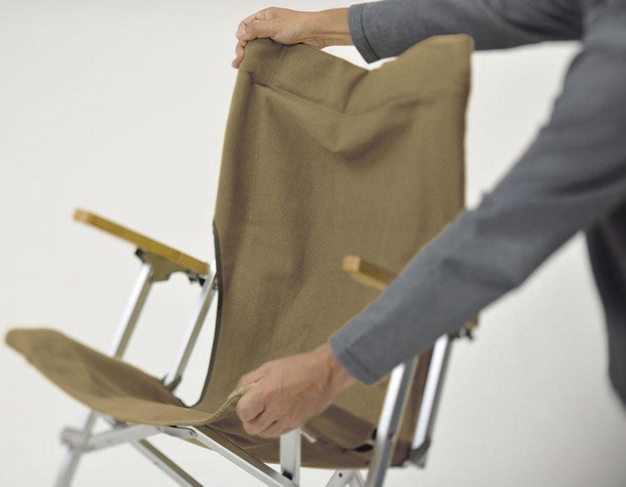 Snow Peak Low Beach Chair Deluxe Outdoor Chair