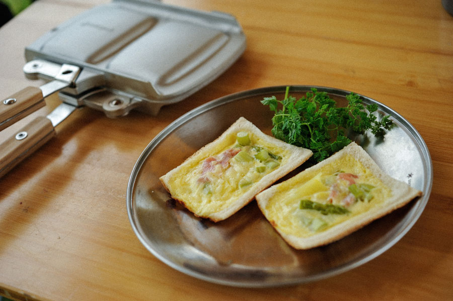 Snow Peak Tramezzino Gourmet Toasted Sandwich Maker