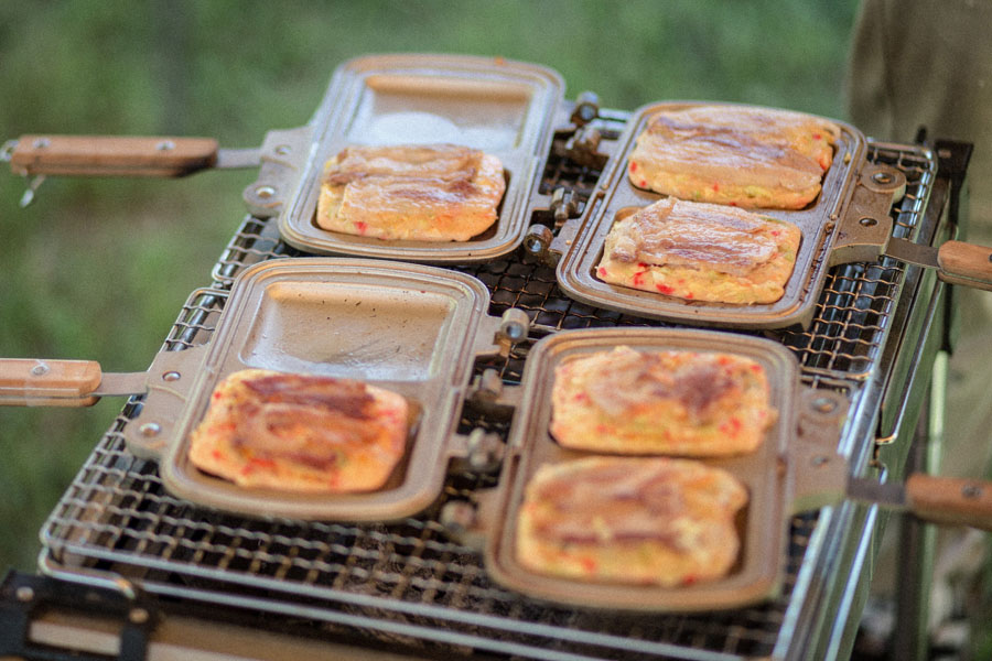 Snow Peak Tramezzino Gourmet Toasted Sandwich Maker