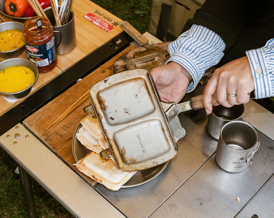 Snow Peak Tramezzino Gourmet Toasted Sandwich Maker