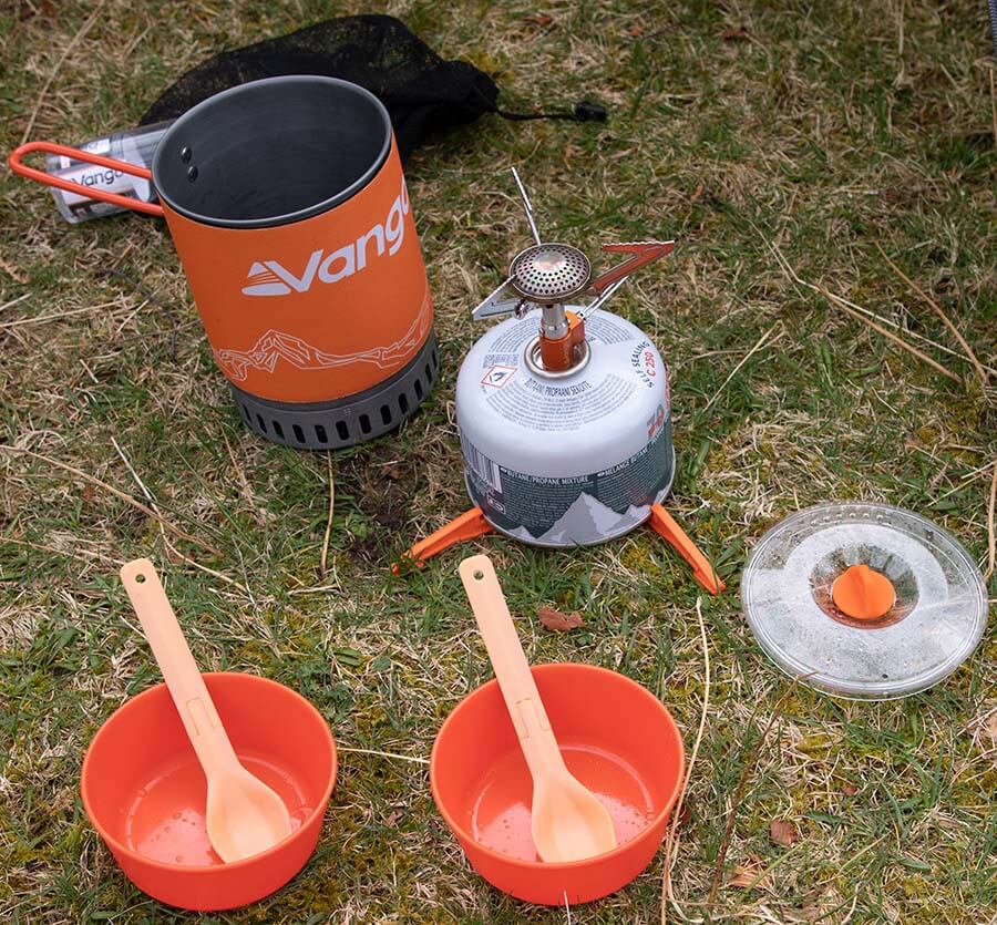 Vango Ultralight Heat Exchanger Cook Kit Compact Camping Cookware