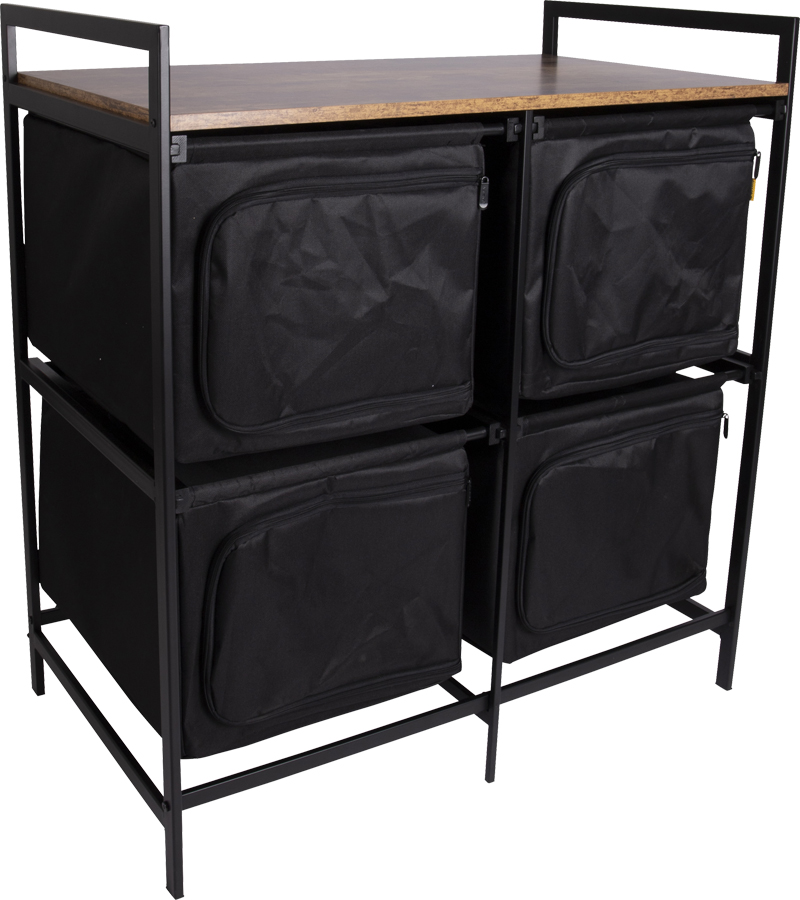 Bo-Camp Lawton Cooking Cabinet Folding Camping Storage Unit