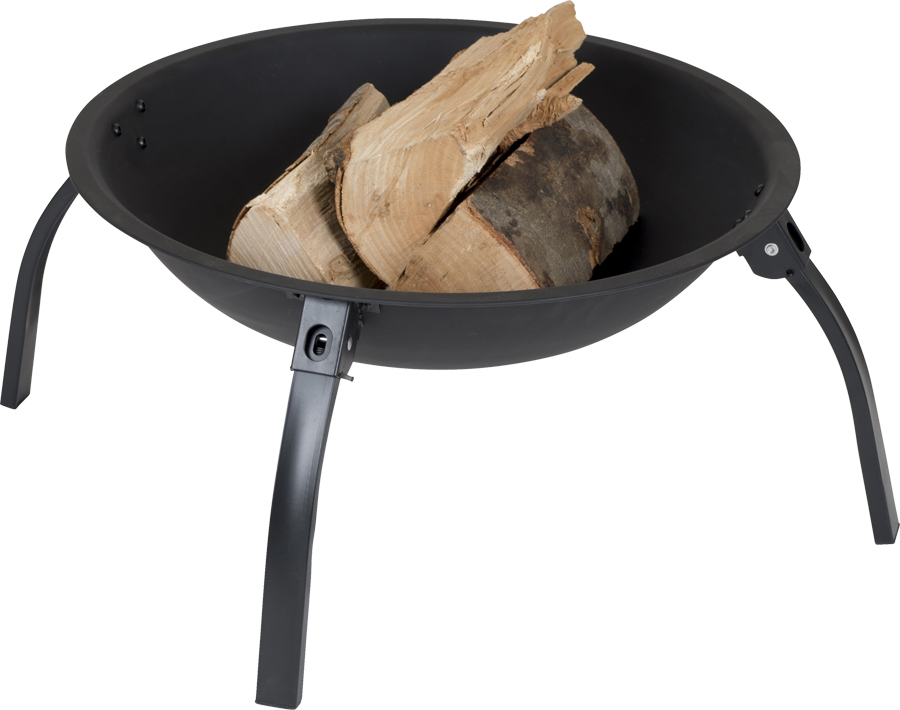 Bo-Camp Harrow Urban Outdoor Firebowl Camping Firepit & Grill
