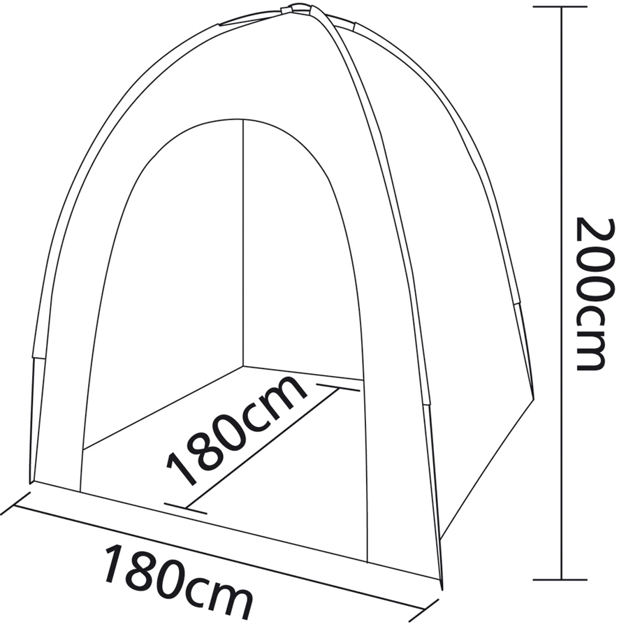 Bo-Camp Storage Tent Camping Gear Storage Tent