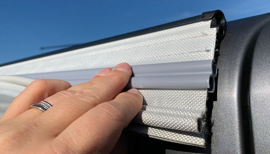 Summer Line Free-Standing Campervan RV Kit Drive-Away Awning Rail