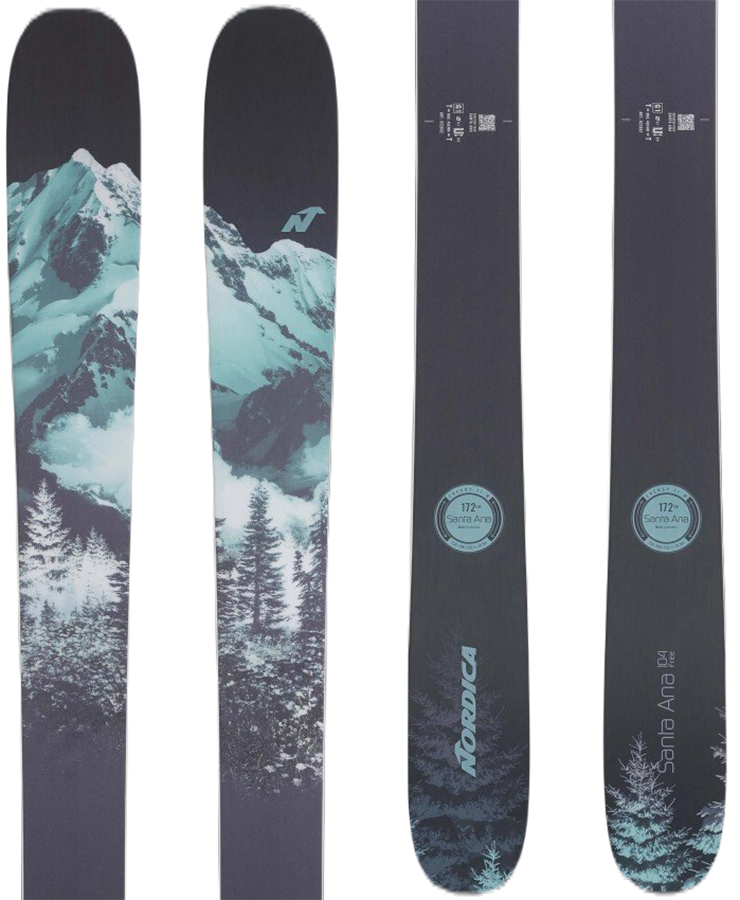 Nordica Santa Ana 104 Free Women's Skis 2023