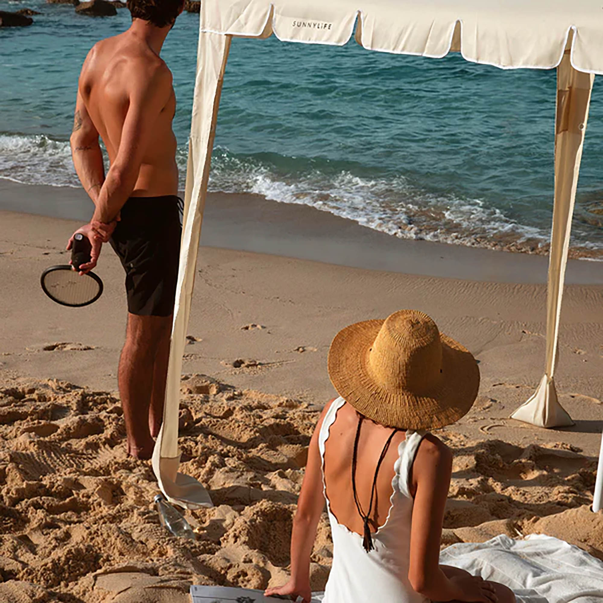 Sunnylife Beach Cabana Portable Gazebo