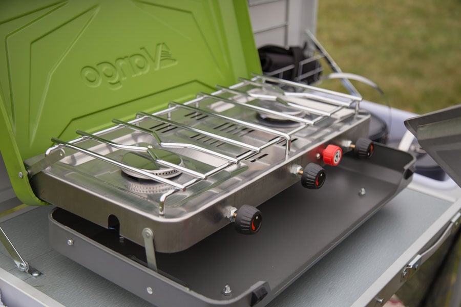 Vango Combi IR Grill Cooker Portable Camping Stove