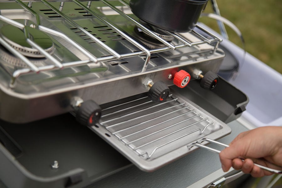 Vango Combi IR Grill Cooker Portable Camping Stove