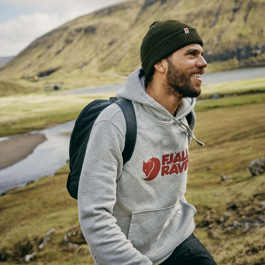 Fjallraven Logo Pullover Hoodie