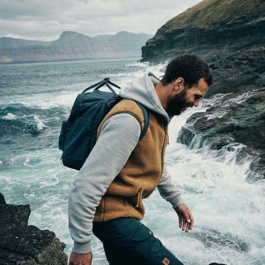 Fjallraven Logo Pullover Hoodie