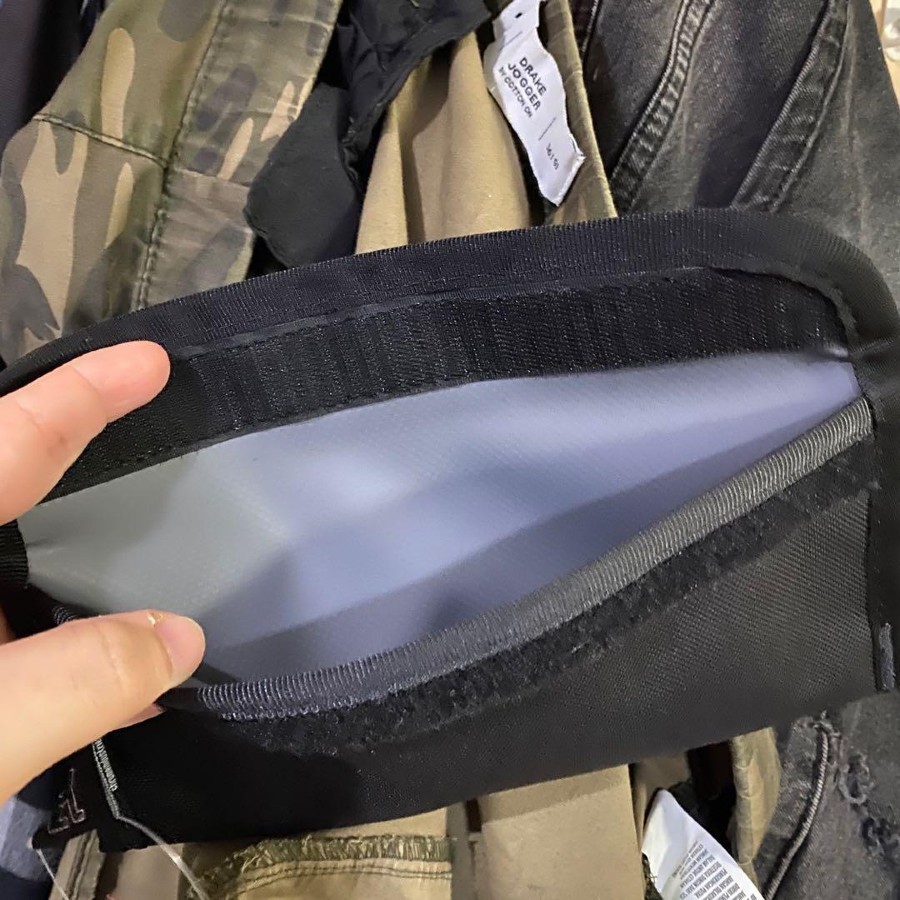 Chrome Utility Pouch Backpack Wallet Organiser