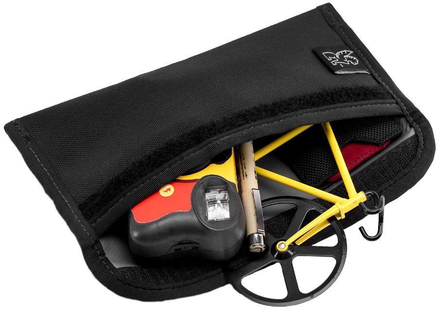 Chrome Utility Pouch Backpack Wallet Organiser