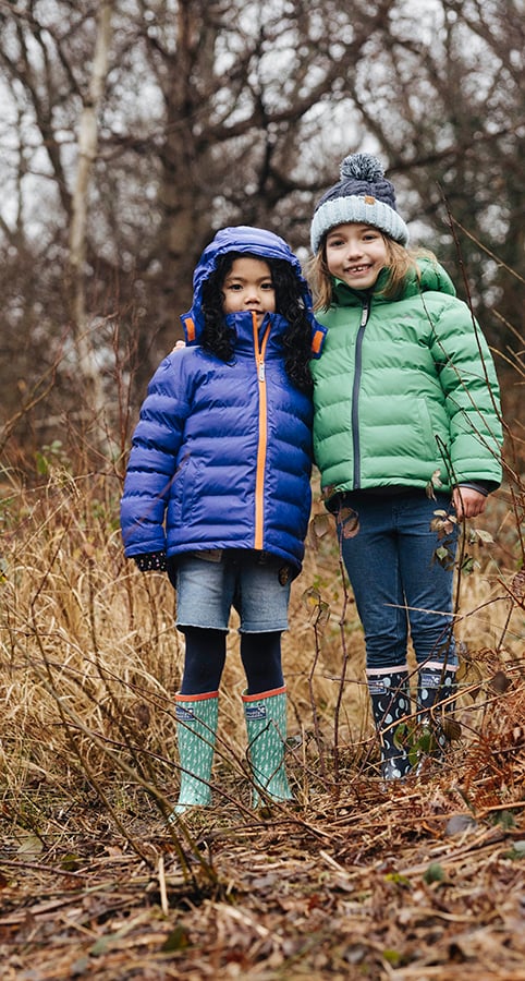 Muddy Puddles Waterproof Puffer Kids' Insulated Jacket