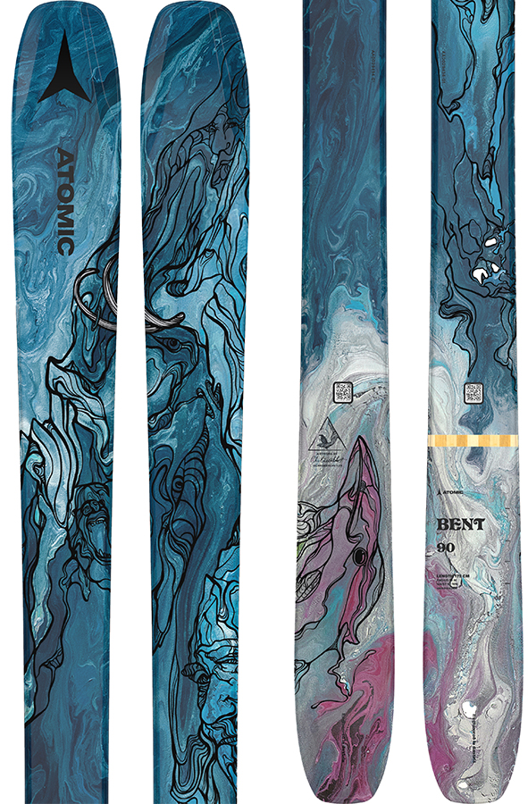 Atomic Bent 90 Skis 2023
