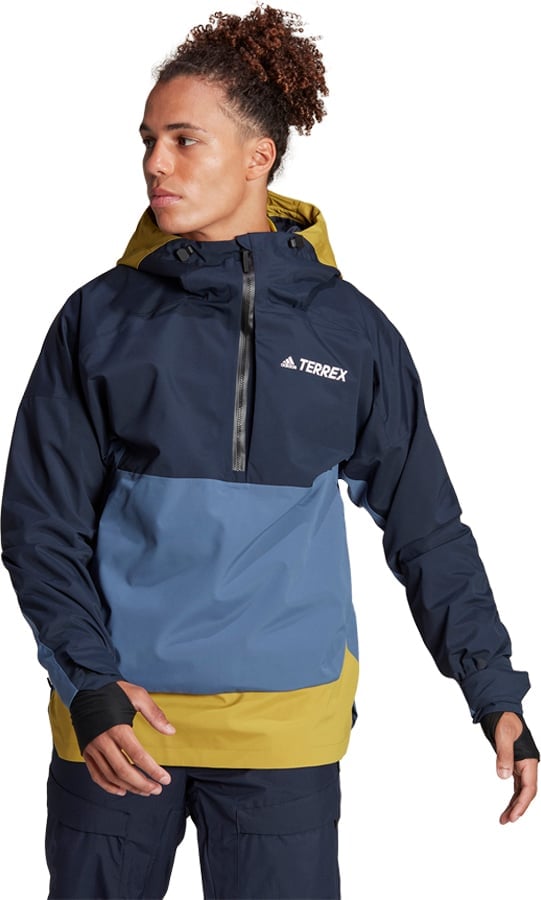 ウエア/装備 adidas - adidas snowboarding CIVILIAN JACKET Adidas Snowboard Civilian Jacket Mens Medium Black Full Zip
