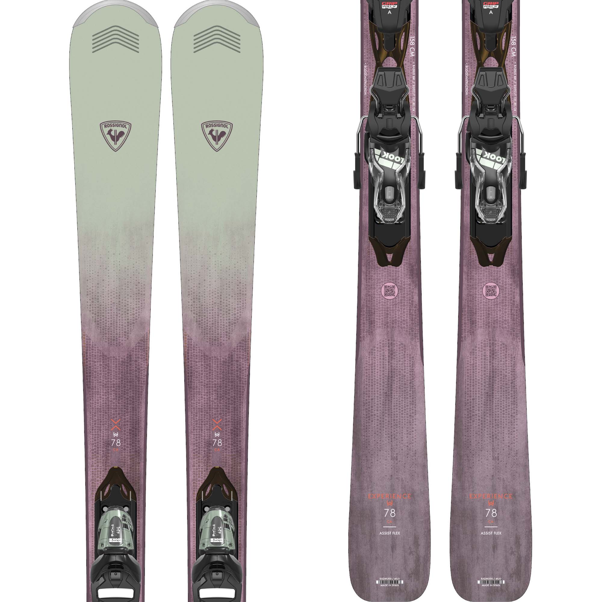 Rossignol Experience W 78 Carbon Xpress Skis 2024 | Absolute-Snow