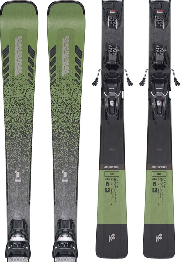 K2 DISRUPTION SC + M3 11 Compact Quikclik Skis 2023