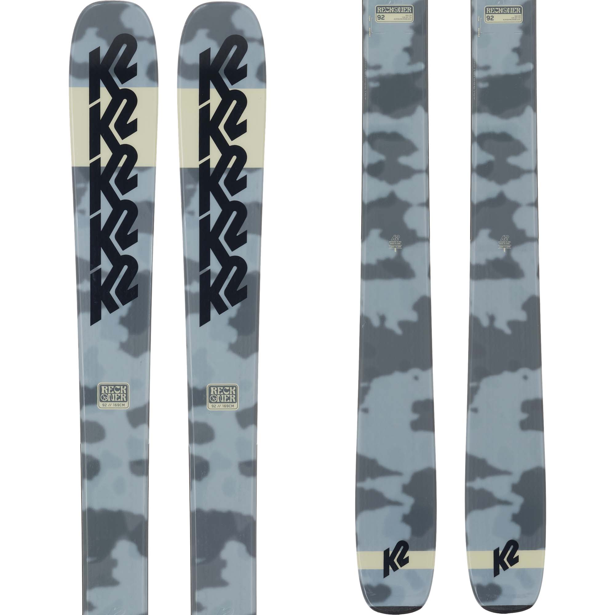 K2 Reckoner 92 Skis 2024 | Absolute-Snow