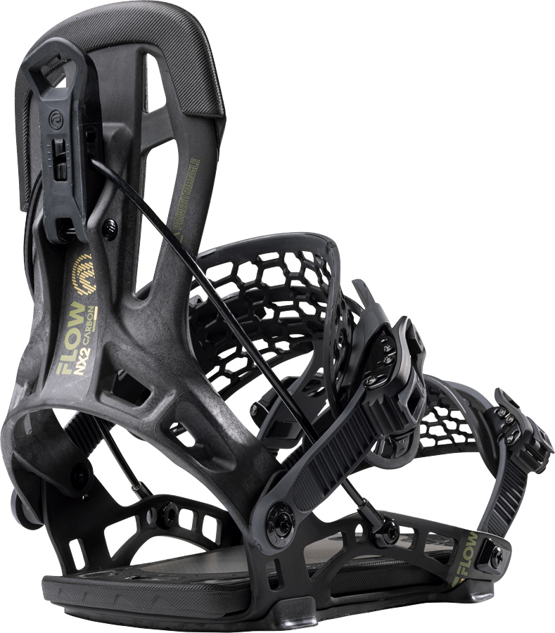 Flow NX2 Carbon Hybrid Step In Snowboard Bindings 2023