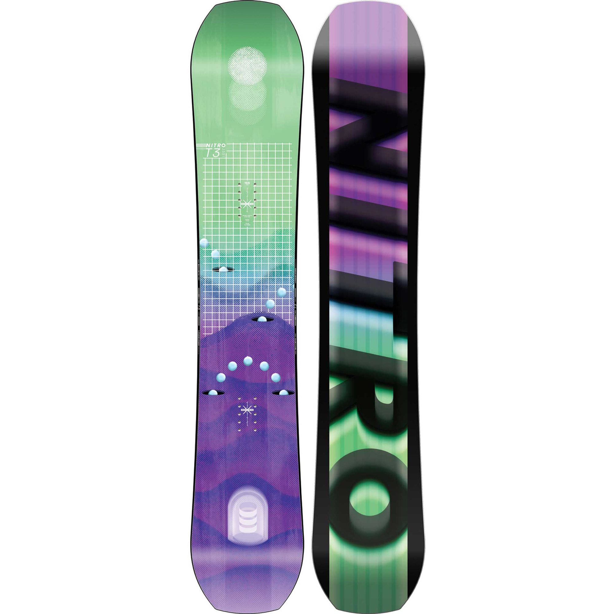 Nitro T3 Positive Camber Snowboard
