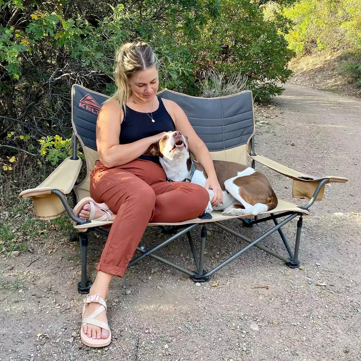 Kelty Loveseat Low Padded Double Camping Chair