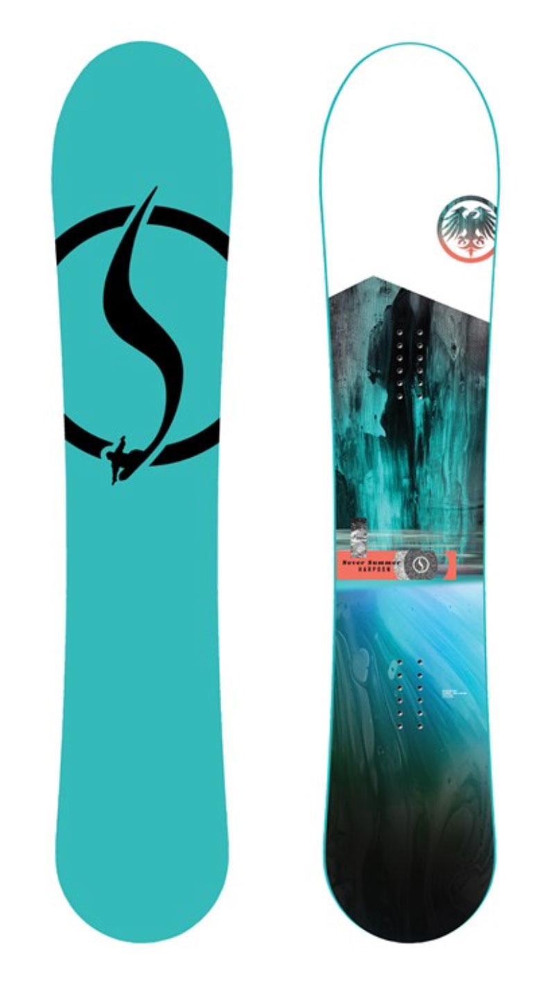 Never Summer Harpoon Women's All Mountain/Freeride Snowboard