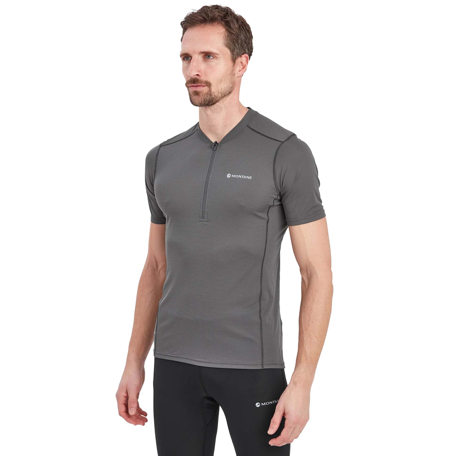 Montane Dart Nano Zip Technical Short Sleeve Tee