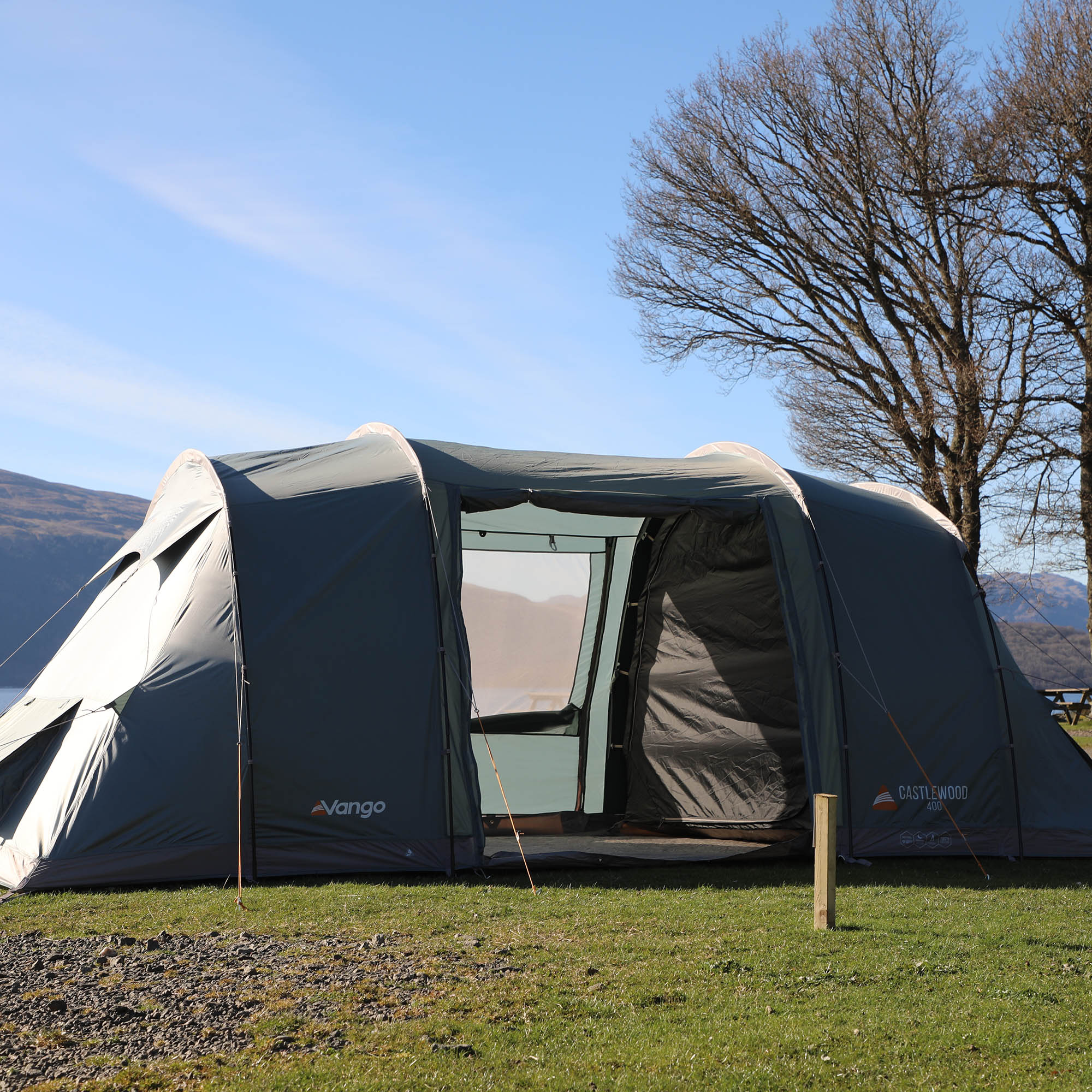 Vango Castlewood 400 Package Family Camping Tent & Footprint