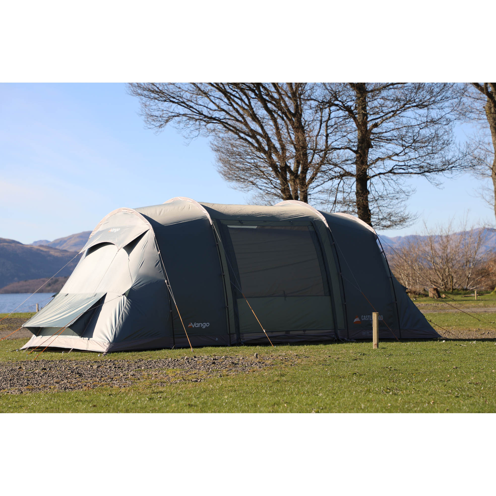 Vango Castlewood 400 Package Family Camping Tent & Footprint