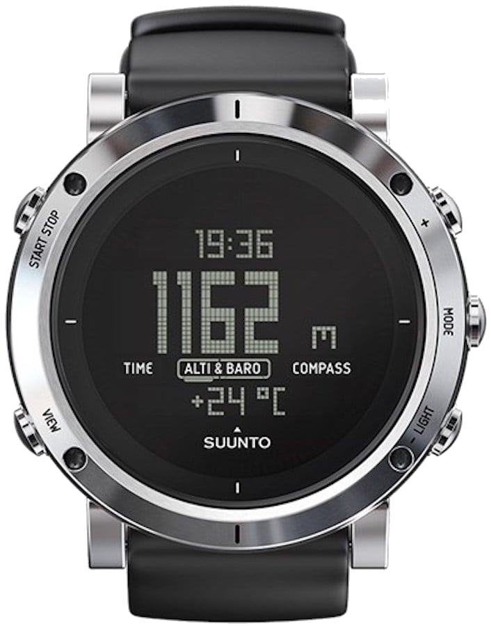 Suunto Core Brushed Steel Multisport Compass Smartwatch