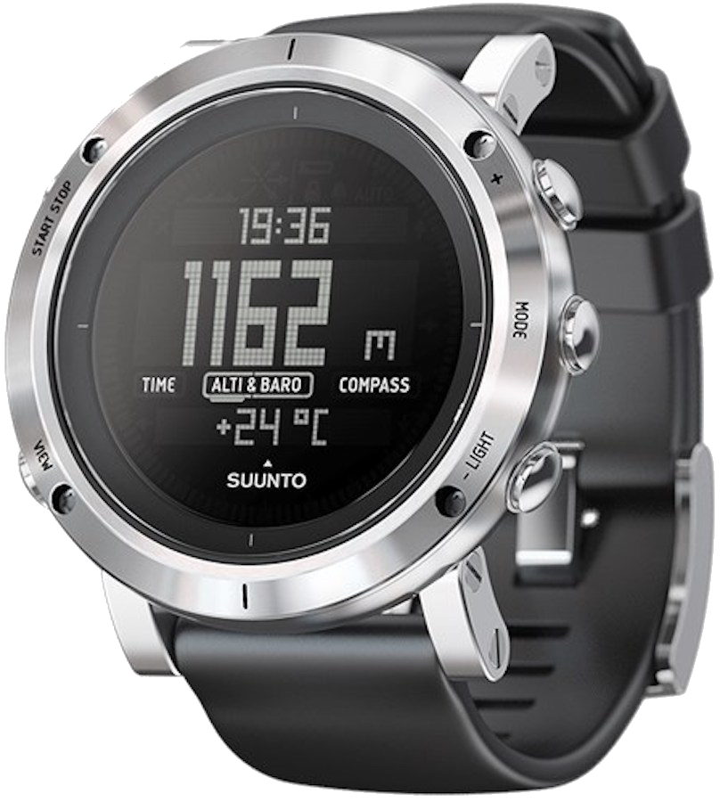 Suunto Core Brushed Steel Multisport Compass Smartwatch