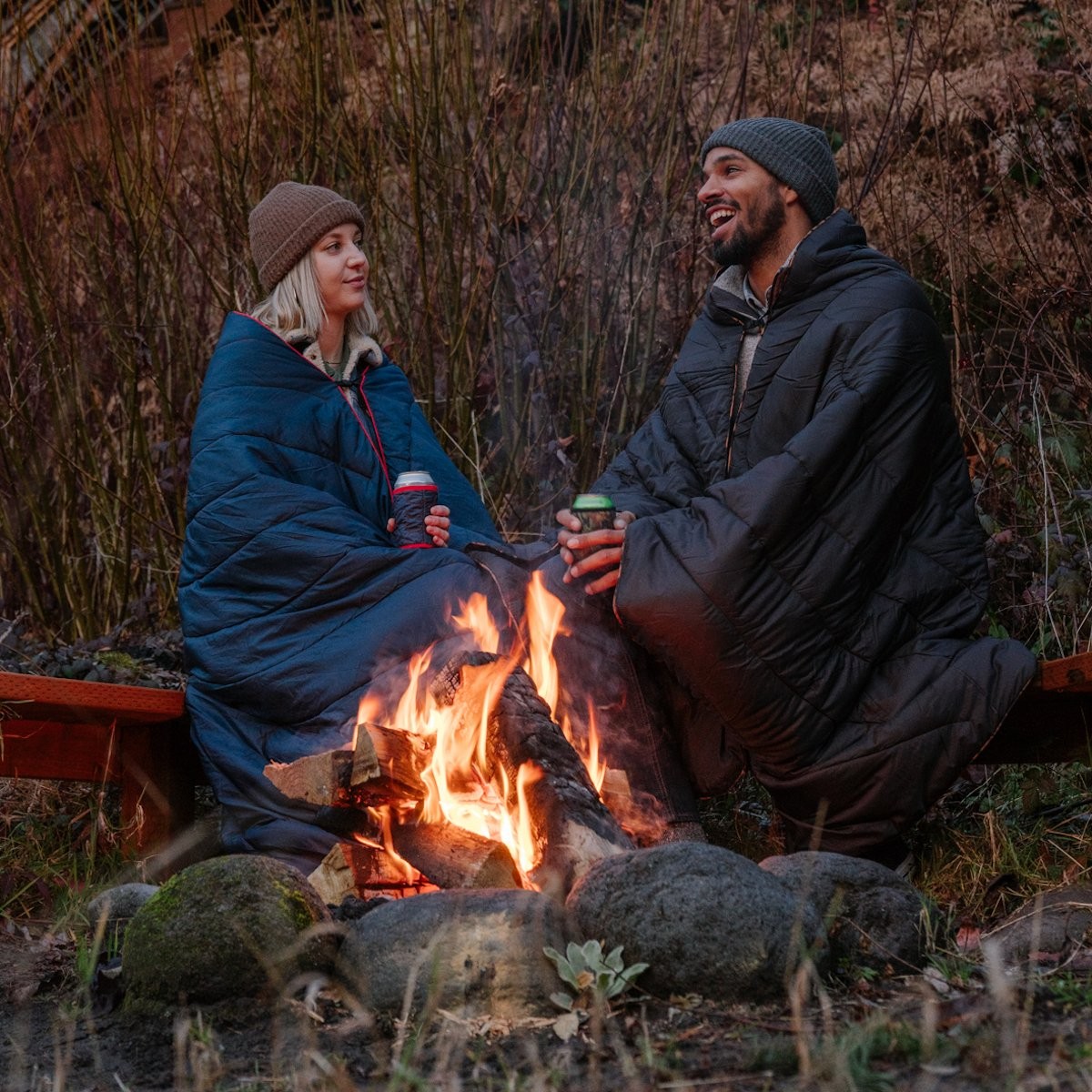 Rumpl Original Puffy 2 Person Camping & Outdoor Blanket