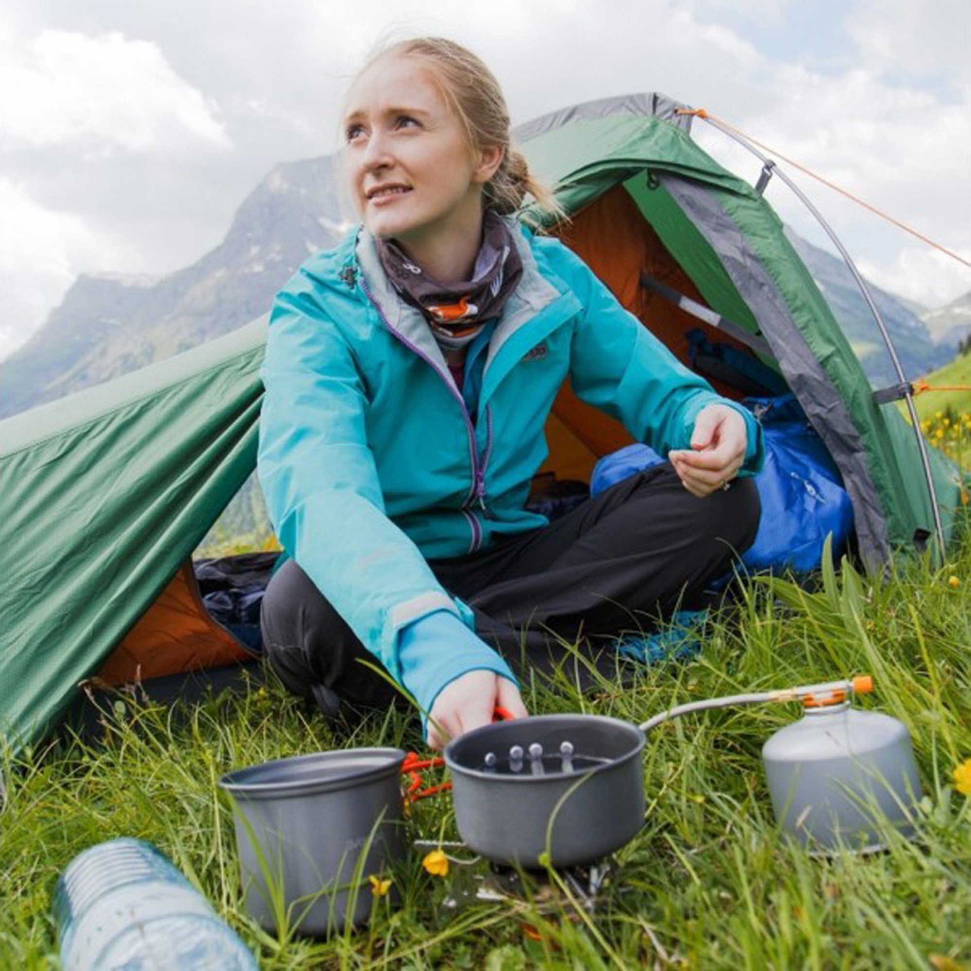 Vango Hard Anodised Adventure Cook Kit 2 Person Lightweight Cookware