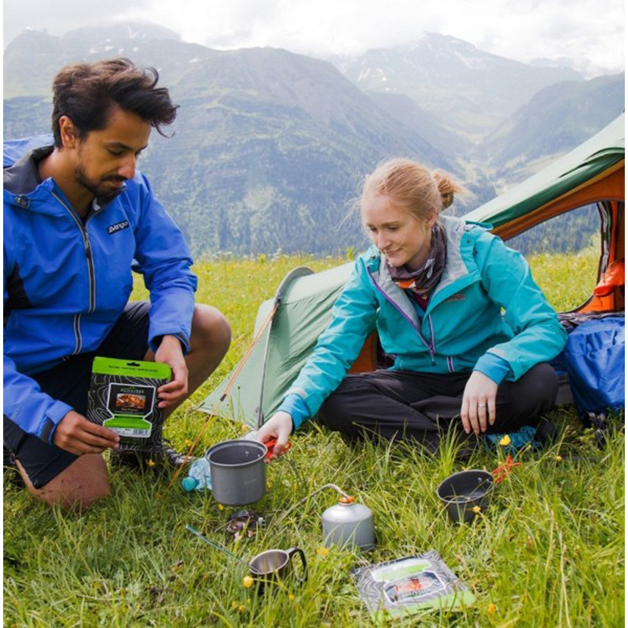 Vango Hard Anodised Adventure Cook Kit 2 Person Lightweight Cookware