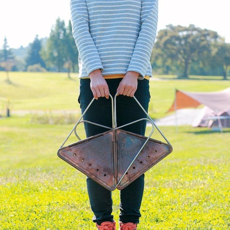 Snow Peak Pack & Carry Fireplace Medium Portable Fire Pit