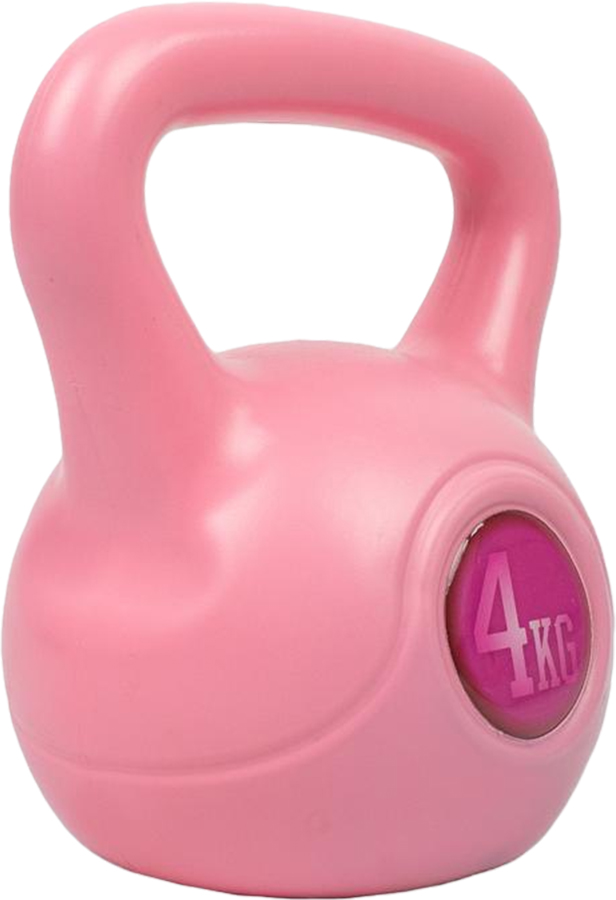 Phoenix Fitness Pink 4KG Kettlebell Exercise Weight