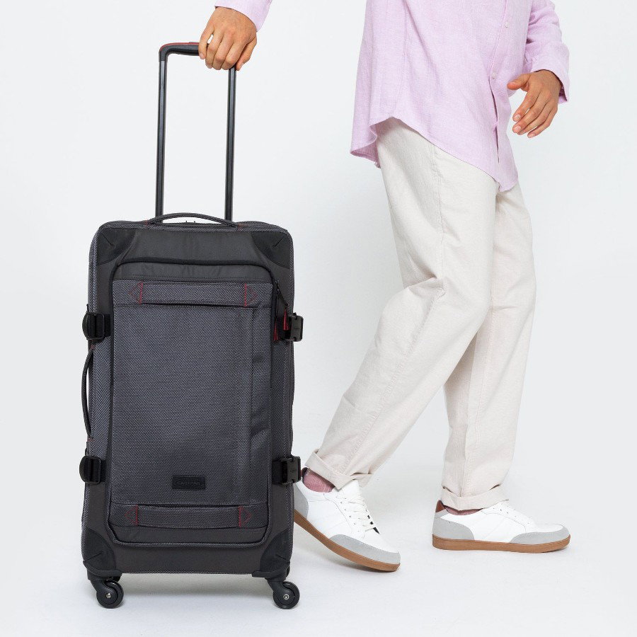 バッグ enaaaa Eastpak Trans4 M CNNCT Luggage | Absolute-Snow